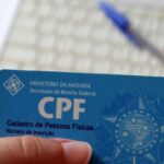 Cartão CPF utilizado para consultar RPV por CPF junto aos tribunais federais