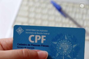 Cartão CPF utilizado para consultar RPV por CPF junto aos tribunais federais